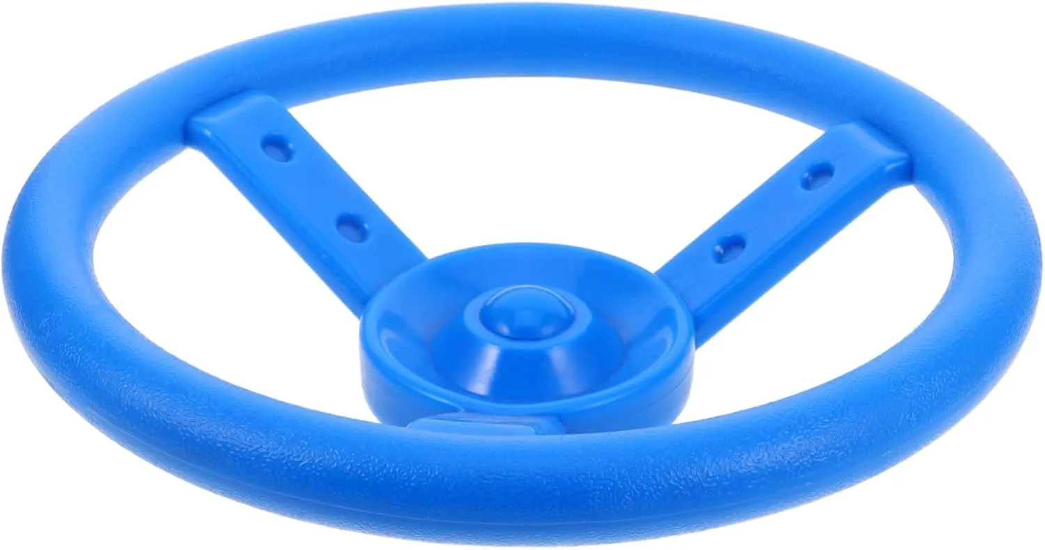 for Safe and Fun Faux Wheel for Swing for Developing Coordination Skills Playground tambourine merchant association Bantu dozen Steering Wheel Attachment for Swingset Lightweight Accessory 