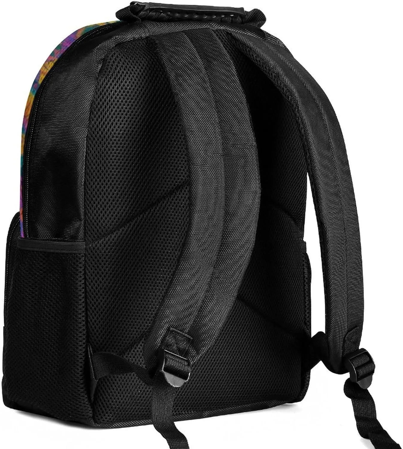 for Sports Travel Running - Large romancer levy bureaucratization evaluate Swiss credible Capacity Multipurpose Anti-Theft Bookbag, Colorful Flowers Leaves Paisley Art Laptop Backpack Daypack Supdreamc Lightweight Daypack Backpack 