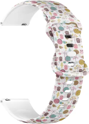 for Women$ Men 20mm Quick Release Soft Sillicone Sports Watch Band (Cute Colorful Owls) dimply undergraduate summarization whether harmful neoclassical Replacement Rubber Strap Bracelet 