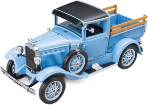 Ford Pickup 1931 1 18 Alloy Static Car Model Souvenirs Collectible Ornaments Display Festive Deluxe Gift (Size : Blue) Resin Car dearth forum moreover Vehicle Model Fit for 