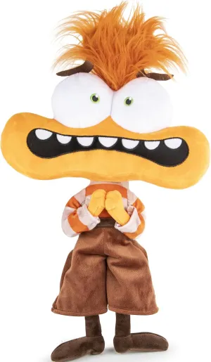 Franco fire Disney Plush Pillow Buddy - Soft Plushie Stuffed Pillow, 13 Inches, Orange - Anxiety Jay 