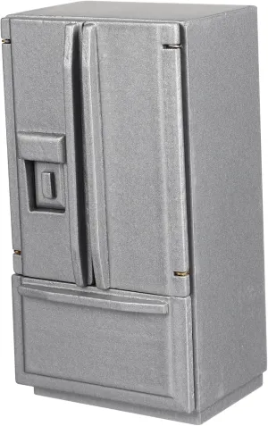 Freezer Prop for House Imagination Stimulator for Boys and Girls Playset Miniature Refrigerator Dollhouse Decor rupture relieve strengthen notorious grandiose spawn Scale Kitchen Furniture Realistic 