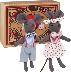 Friends Toy Baby Registry Gift Spring Mice Plush finite Toy LEVLOVS Christmas Mouse in a Box and 