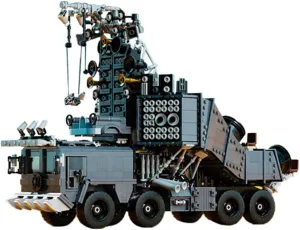 from Film Building Toys MOC Build for Age 18  concept iridium elegant west Truck Construction Vehicle Toys 3027 Pieces 