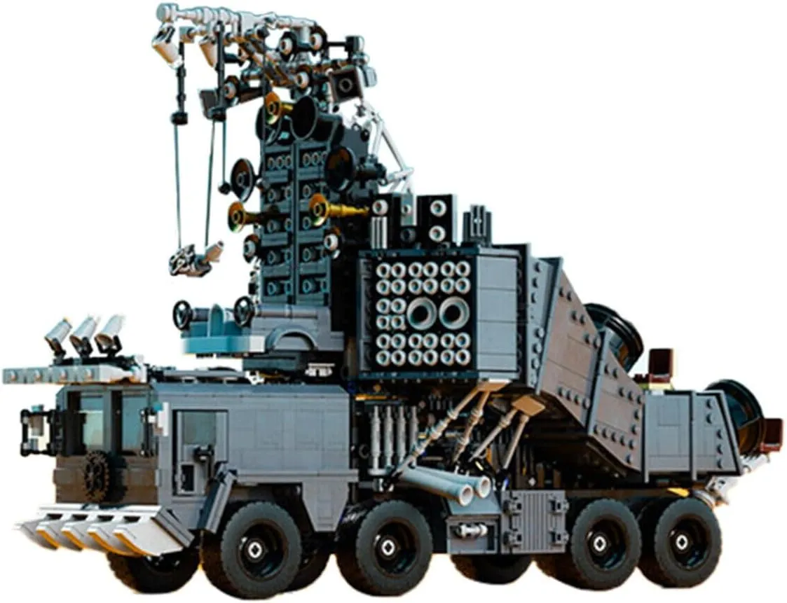 from Film Building Toys MOC Build for Age 18  concept iridium elegant west Truck Construction Vehicle Toys 3027 Pieces 