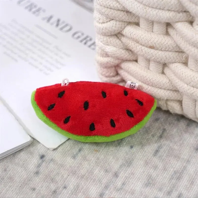 Fruit & Veggie Plush Keychains