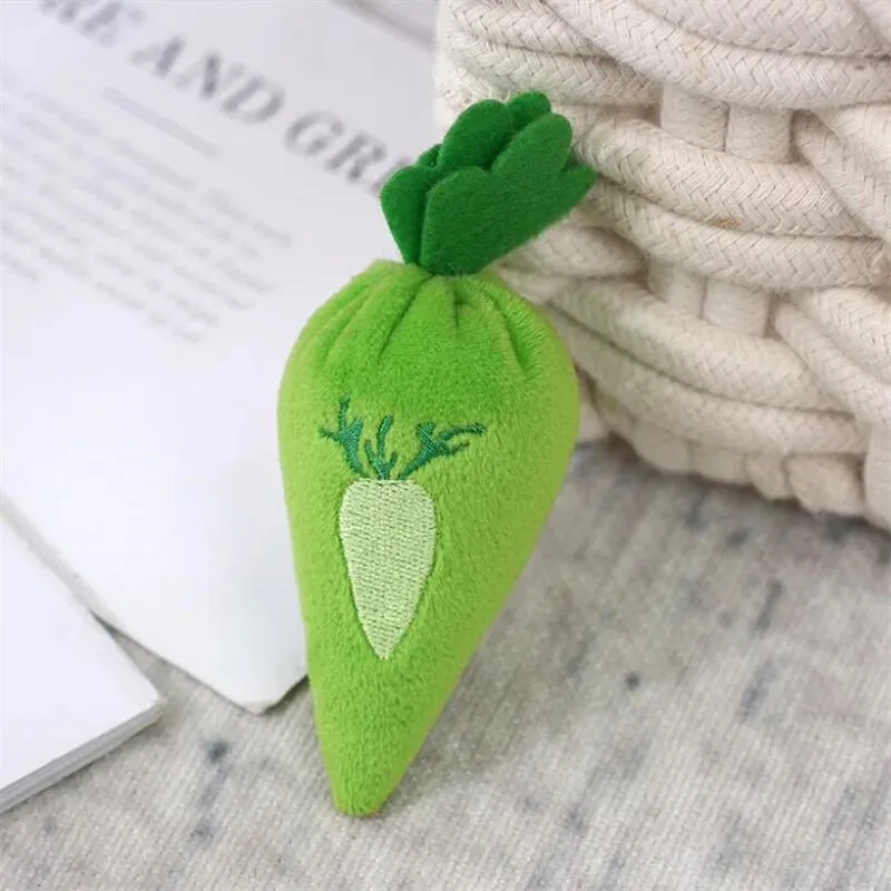 Fruit & Veggie Plush Keychains