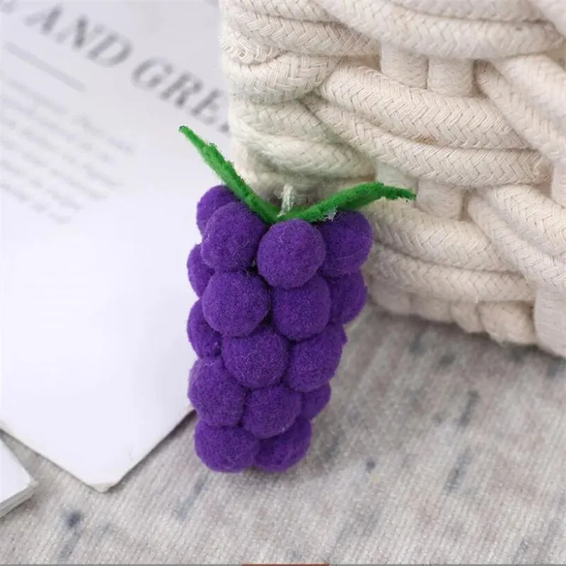 Fruit & Veggie Plush Keychains