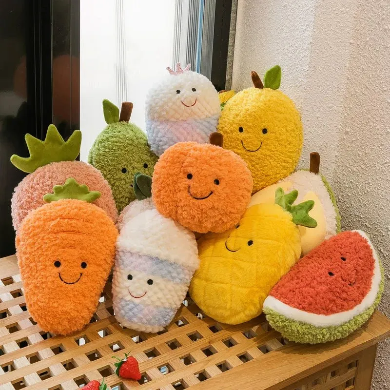 Fruit and Vegetable Plushie Series