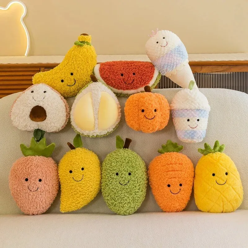 Fruit and Vegetable Plushie Series