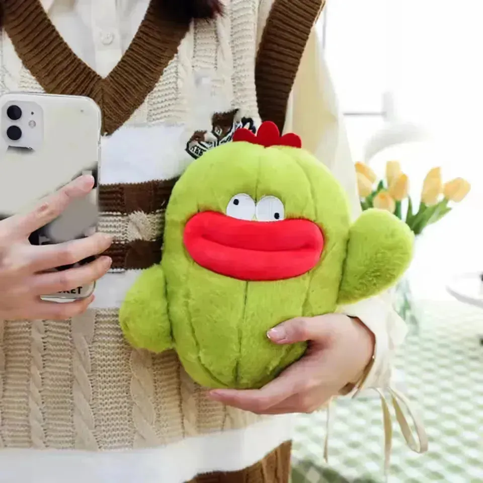 Funny Face Cucumber Plush (22 cm)