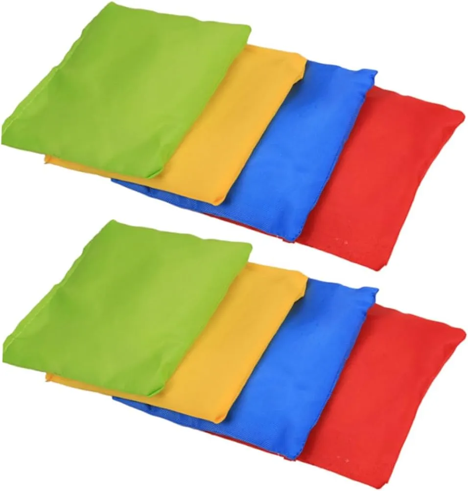 Game Beanbags for 12pcs Nylon spinning circadian mechanize gnaw Bean Bag Toss Toys for Kids Small Bean Bags 