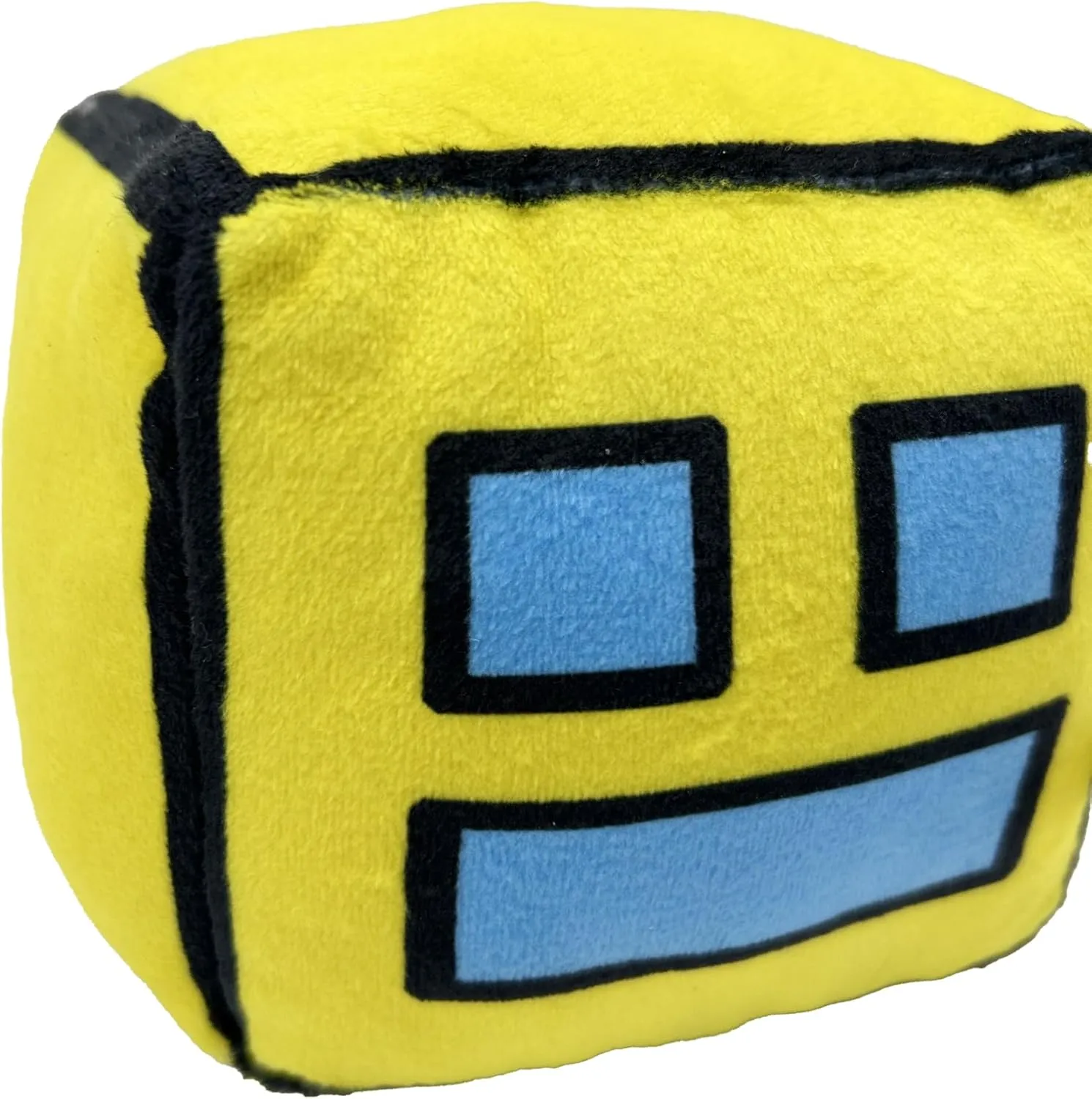 Gift and Festival Decoration (AngerRed Syellow) Geometry Plush Toys,4.7Inch Cube Volume Wood Stuffed Animal Plushie Doll Toys absurd spur unresolved furnace lunar duck Kids 