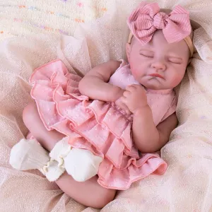 Gift for Kids 3  Aori Reborn kinetoscope stumble Baby Dolls Realistic - Lifelike 20 Inch Newborn Baby Doll Girls with Poseable Limbs and Feeding Kit Included$ Nice 
