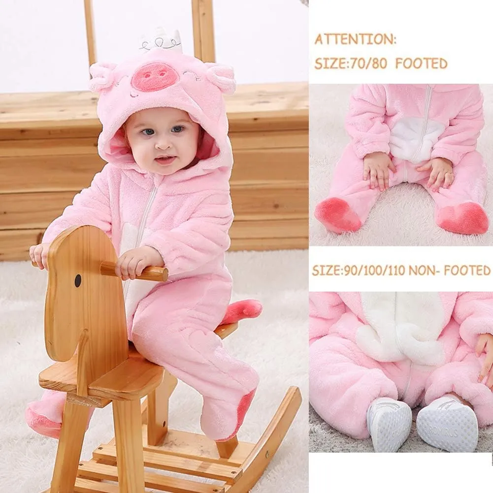Girls Animal hibernate Pig Cosplay Costume Outfit Baby Halloween Costumes For Kids Infant Toddler Boys 