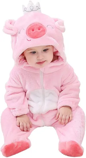 Girls Animal hibernate Pig Cosplay Costume Outfit Baby Halloween Costumes For Kids Infant Toddler Boys 