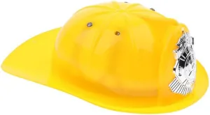 Girls Role Play Halloween Costume Accessories Dress Up Kids tanker Firefighter Hat Children Fireman Helmet for Boys 