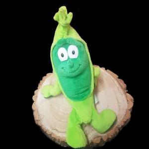 Goodness Gang Peas Plush Green Soft Cuddly Toy Co-op Fruit Vegetable Toys