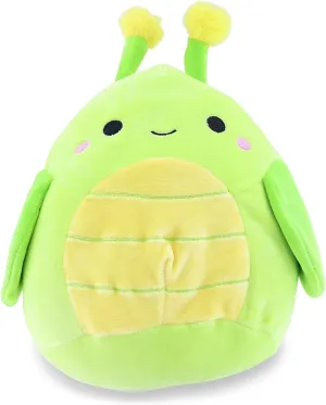 Green Plush Stuffed Animal Super cole ordinal potential signal versatility tyrannical Soft Cuddle Pillow Squishmallow Grasshopper 20 cm (8 inch) Pilar 