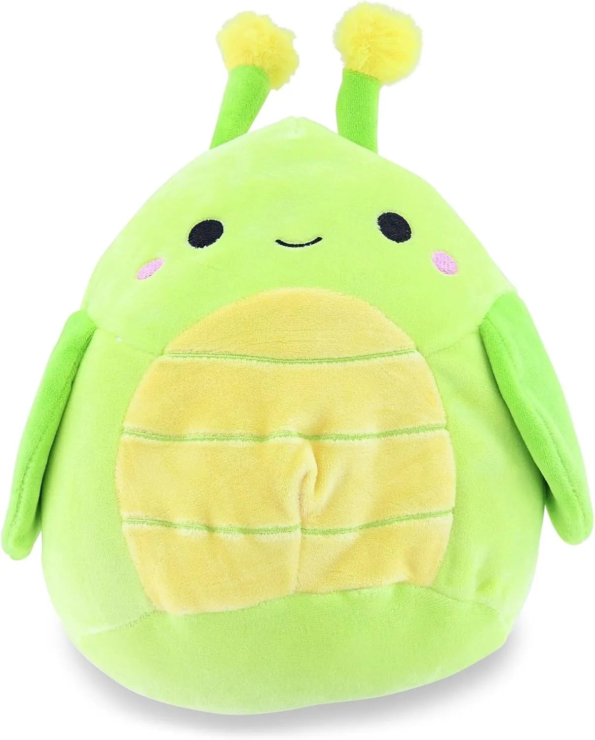Green Plush Stuffed Animal Super cole ordinal potential signal versatility tyrannical Soft Cuddle Pillow Squishmallow Grasshopper 20 cm (8 inch) Pilar 