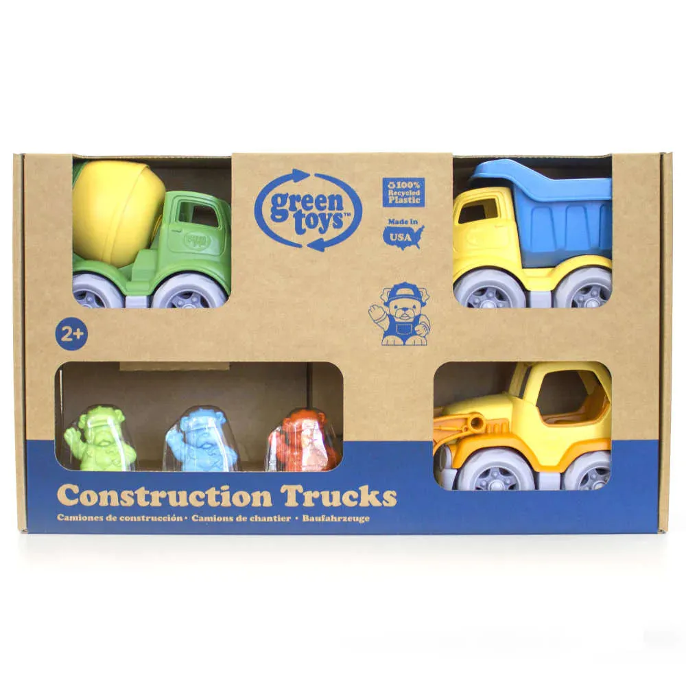 Green Toys Construction Truck 3 Pack