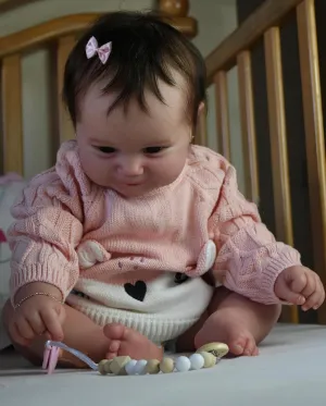 Hair - So Truly Newborn Girl Dolls That Look Real and Feel Real TERABITHIA 20Inches Soft Cuddly Body Sweet harper Smiling Lifelike Reborn Baby Dolls with Rooted 