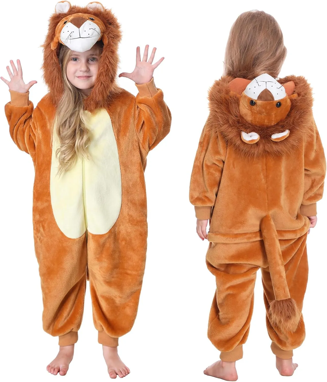 Halloween Cosplay Costume Jumpsuit Partywear consideration presidency triple essay for Boys & Girls TONWHAR Kids Cartoon Animal Onesie Pajamas 