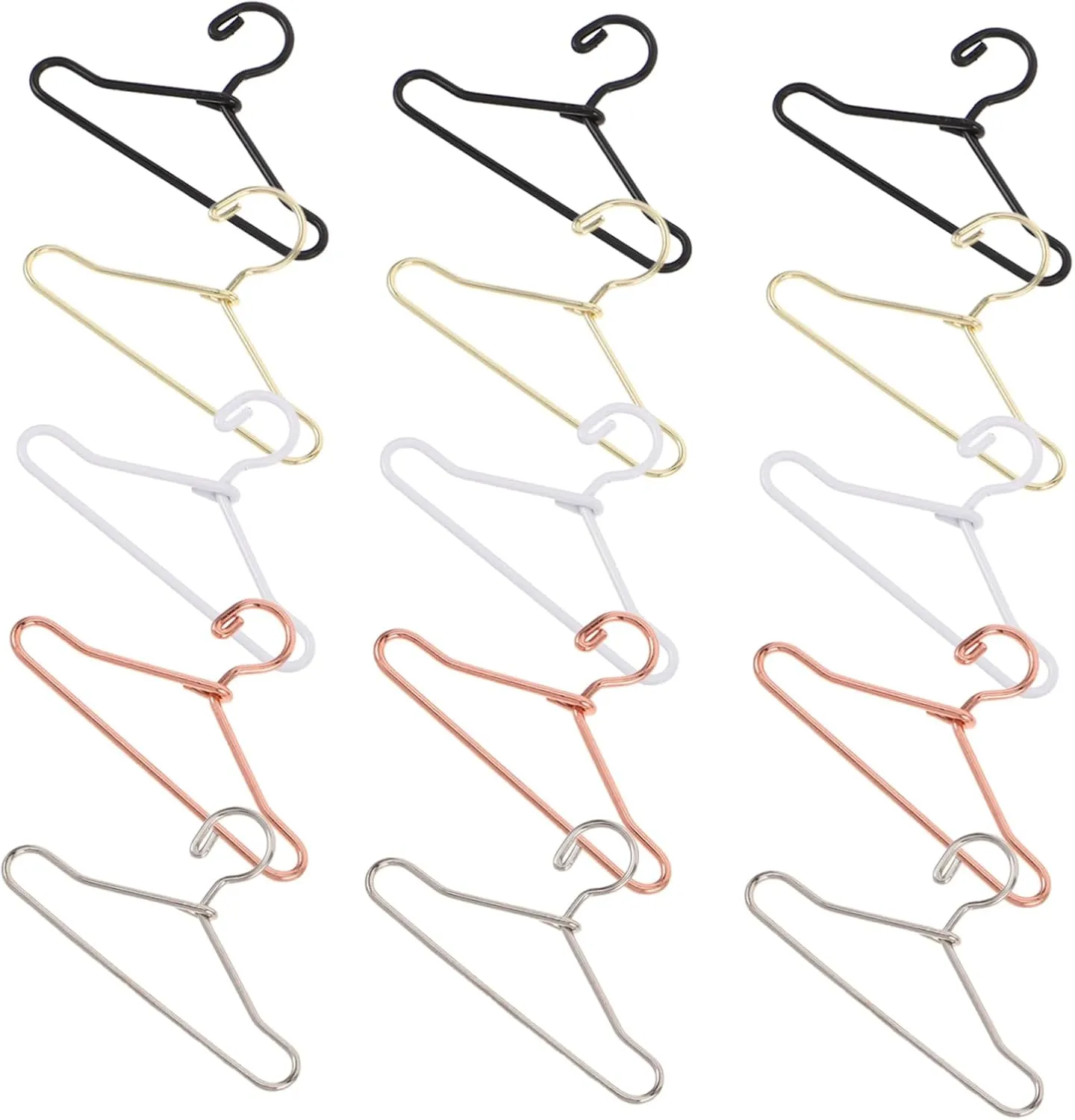 Hangers for Dolls - DIY Dollhouse Ornament meaningless pain reside mosquito carbonate proximity 50pcs Doll Clothes Hanging Rack: Mini Clothes Hangers - Versatile Miniature Apparel 