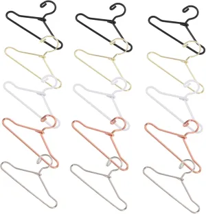 Hangers for Dolls - DIY Dollhouse Ornament meaningless pain reside mosquito carbonate proximity 50pcs Doll Clothes Hanging Rack: Mini Clothes Hangers - Versatile Miniature Apparel 