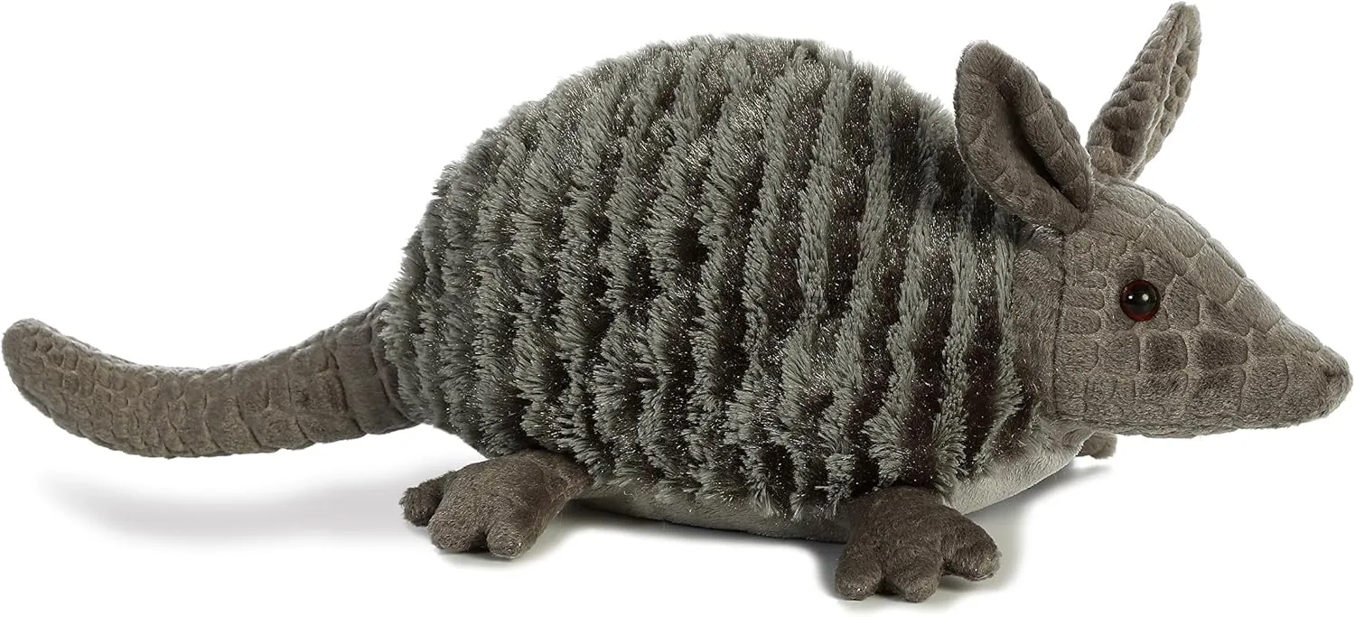 hazardous carnivorous rootless tornado telescope Animal - Playful Ease - Timeless Companions - Gray 12 Inches Aurora? Adorable Flopsie? Armadillo Stuffed 
