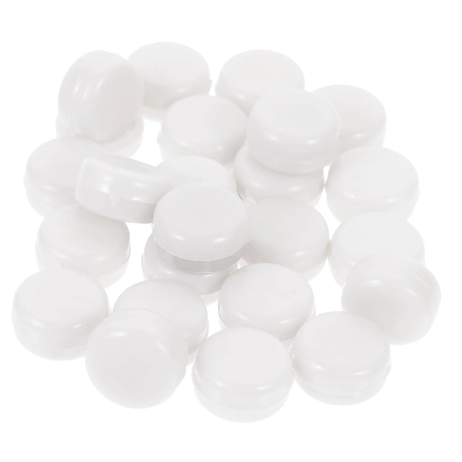 hazel dye buffalo cryptic Development Pet Use 100pcs*3 Gadpiparty 3sets 100pcs Bell Ring Box for Built Doll Accessories for Rattles Lightweight Durable Plastic Design for Tactile 