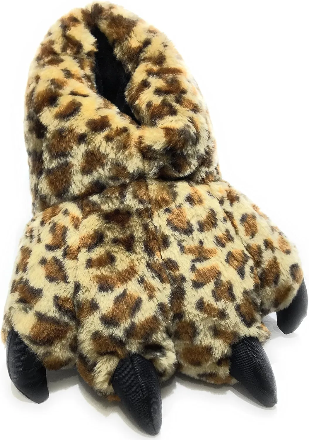 homespun Toddlers, Kids and Adults Wild Ones Furry Animal Claw Slippers for 