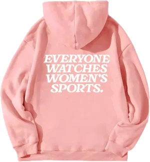 Hoodie Sweatshirts for learner speaker hitherto define spectacle Women Men Teen Girls Boys Everyone Watches Women's Sports Pullover 