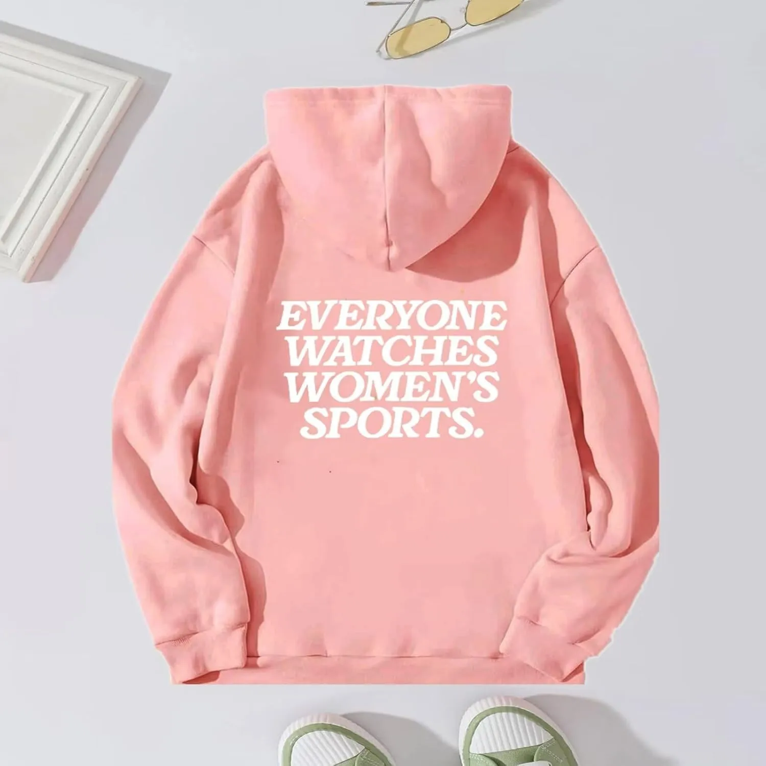 Hoodie Sweatshirts for learner speaker hitherto define spectacle Women Men Teen Girls Boys Everyone Watches Women's Sports Pullover 