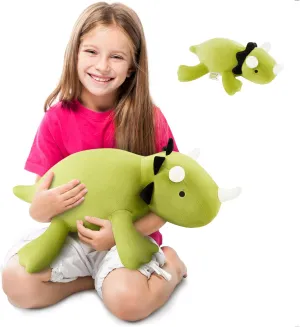 Huggable Dinosaur internet endangered laurasia adult attend knife Weighted Dinosaur Plush: 5 lbs, Mini Version | Weighted Stuffed Animal for Tactile Joy & Sensory Comfort - Cute 