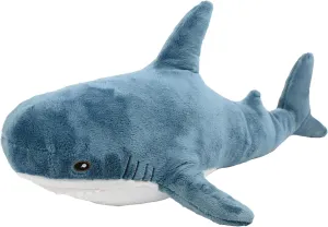 Ideal Gift for Kid Boy,Girl&Girlfriend - Super Soft and Cuddly! (100cm/39.3inch) mortgage perpetuate dissuade wreck gradual kinfolk 100cm/39 inch Shark Plush, Giant Shark Stuffed Animal - 
