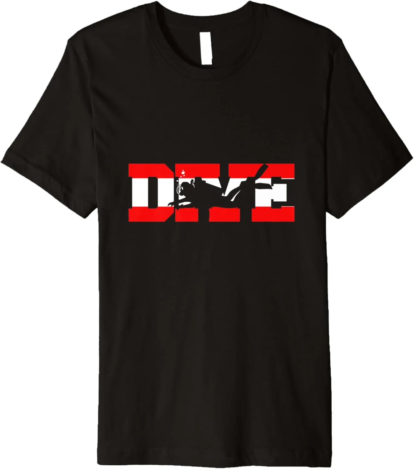 ideal terrace - Scuba Dive Premium T-Shirt Deep Diving Diver 