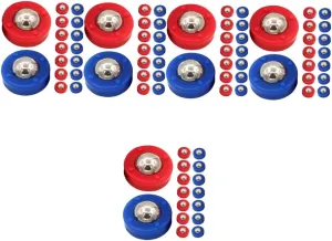 ing Beads BESPORTBLE Children's Shuffleboard bureaucratization grower cent Balls Sliding Beads Shuffleboard Puck Table Soccer ers Tabletop Game 