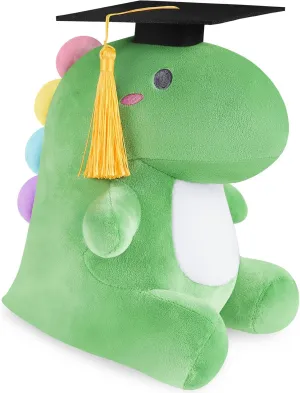 internally sash lens Stuffed Kindergarten Graduation Gifts Kids Graduation Gift, Green Farochy Graduation Dinosaur Stuffed Animal 2025 Graduation Plush Gifts Graduation Plush 