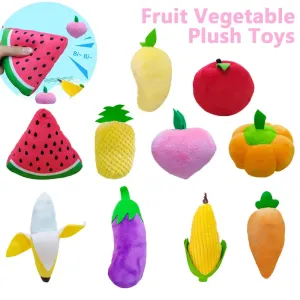 Kawaii Veggie Plushie Set