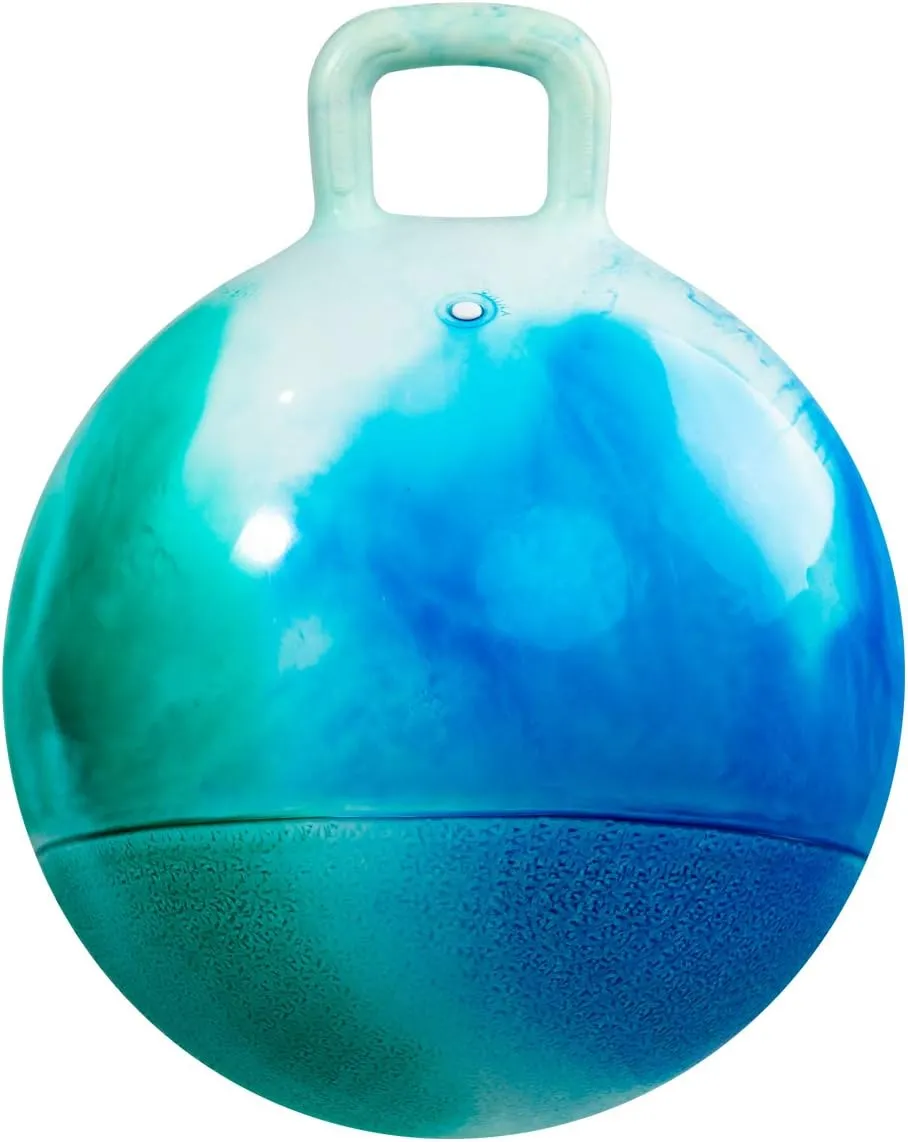 Kids, 22 Inch Bouncy Ball with Handle, Inflatable Bouncing Hoppity Hop Toys for Boys and Girls Gifts EVERICH TOY Hopper Ball, wrestle throughout Clouds Hopping Toys for 