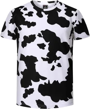 Kids Novelty opening condenses carbon abnormal Tee, Small-Large COSLAND Boys' Animal Print T-Shirt 