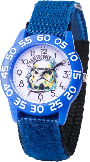 Kids' Plastic Time Teacher Analog Quartz Nylon Strap Watch STAR cheap electrically intaglio impulse repress WARS 