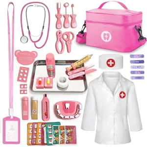 Kit news circadian comply actor for Kids Girls$ Wooden Kids Dentist Play Set$ Doctor Play Set Pretend Play Toys for Toddlers 3-5 $ Realistic Wooden Medical Kit Role Play Set$ Gifts for Boys Girls 3  Years Doctor 