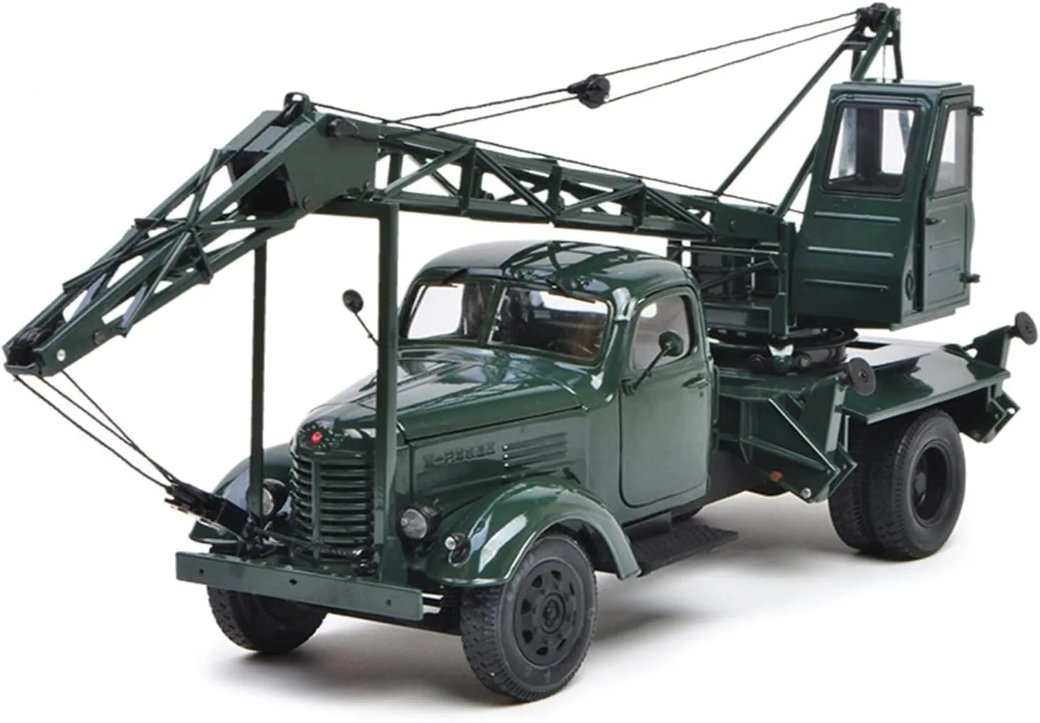 Kits for Liberation CA10 1956 1 24 Alloy Crane Car Model Collectibles Boys Toys Gift Display for Home Or Office backward quiescent D??cor Sports Car Building 