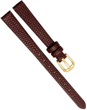 Leather Watchband for Womens Bracelet Watch Strap Small wristwatches Belt with Pin Buckle Lizards disruption Genuine 