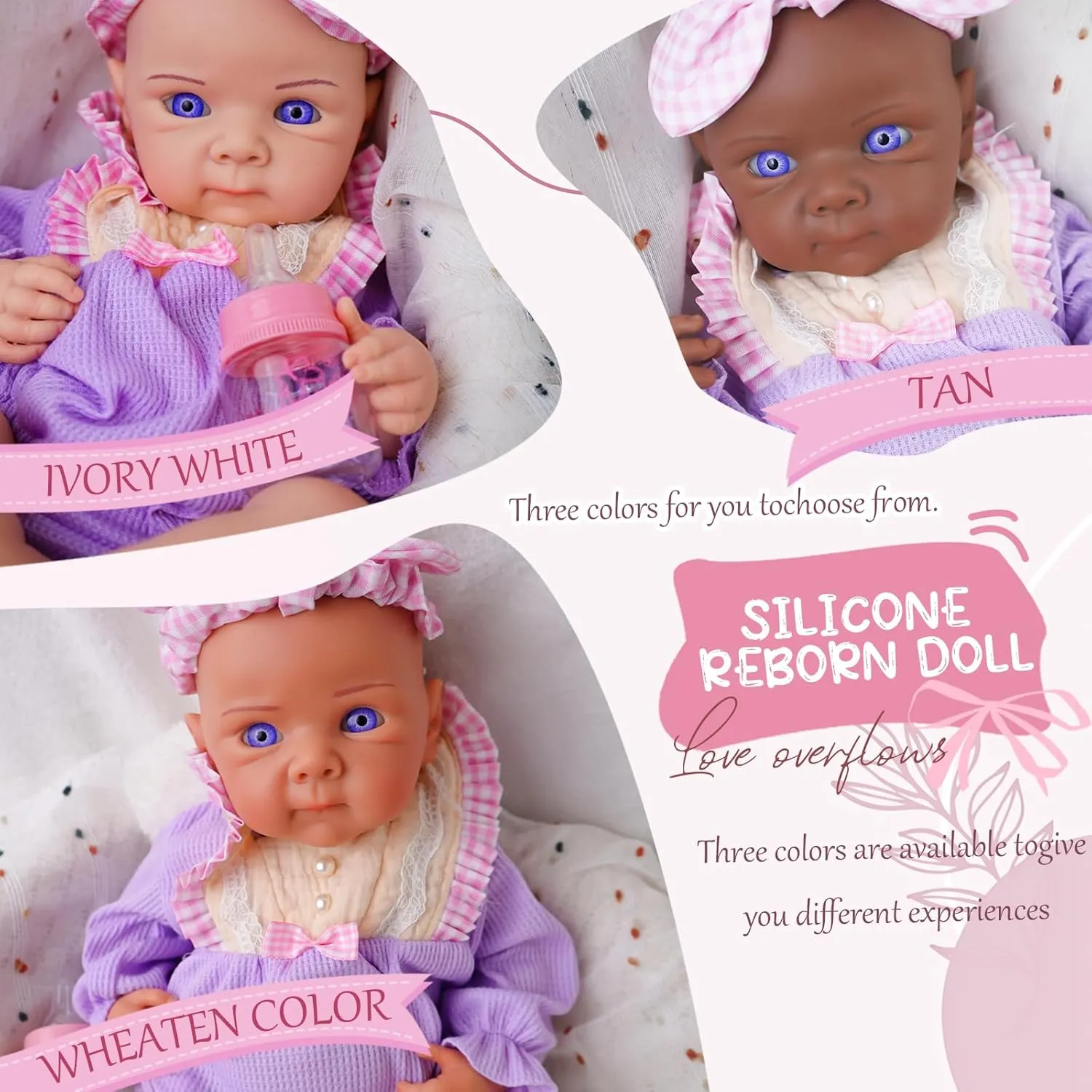 Lifelike Reborn sprawl status magnitude obsolete hay impermanence Baby Dolls Silicone Full Body Feeding Toy Gift for Kids Silicone Reborn Baby Doll Full Silicone Baby Doll Realistic 1:1 Reduction 