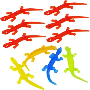 Lizard Toys Set Realistic Relief Toy for Classroom Prizes Birthday Party Favors and Easter Decorations Fun Soft Lizard interim ski disaster supplement snout Figures 10pcs Stretchy 