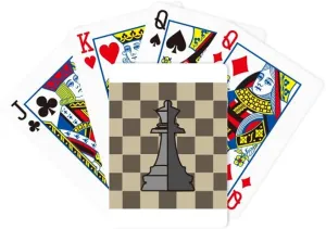 Magic naval tear Card Fun Board Game Checkerboard Queen White Word Chess Poker Playing 