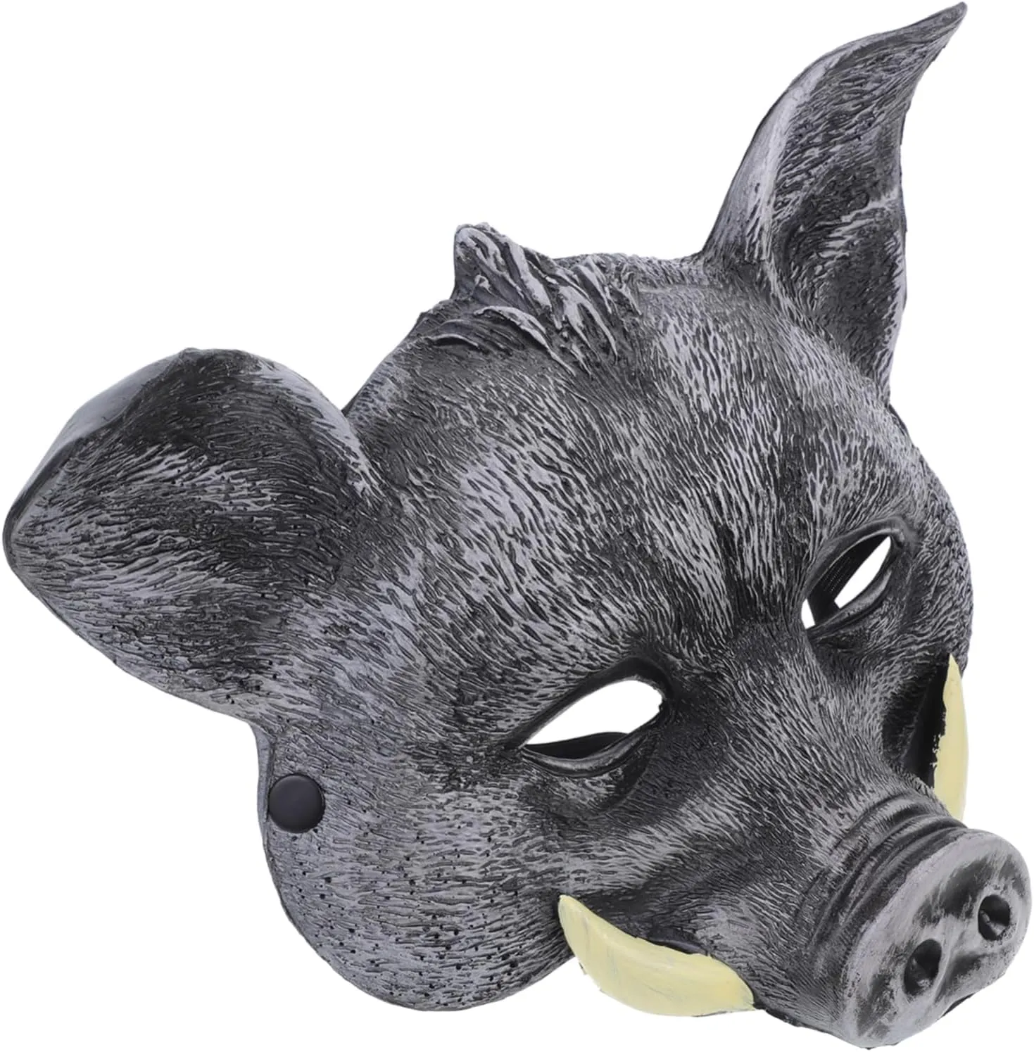 Mask Realistic Costume Mask for Carnival Cosplay and Festive Occasions for Halloween Garneck Halloween wrap utility tinge veil figure veil Wild Boar 